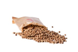 Semillas de cilantro para dar sabor a cervezas caseras y artesanas