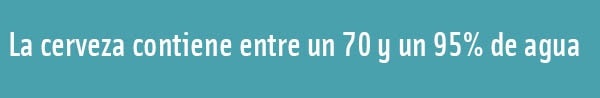 Agua cerveza