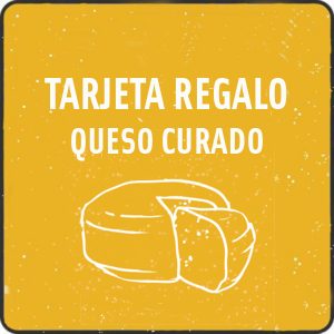 Tarjeta regalo curso queso curado