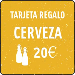 Tarjeta regalo 20€ cerveza